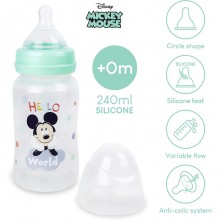 Set Pappa stoviglie Bambini Biberon Svezzamento Piatto Ciotola Disney Mickey