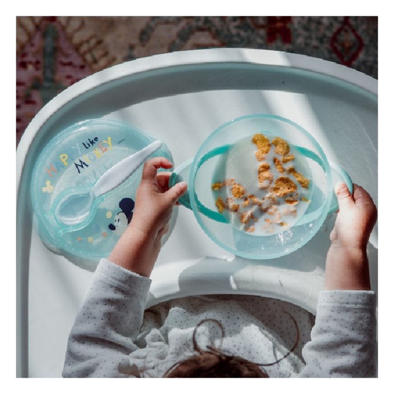 Stor Set Pappa stoviglie Bambini Biberon Svezzamento Piatto Ciotola...