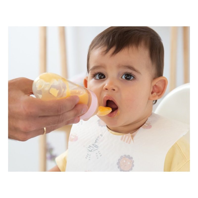 KioKids Biberon in silicone cucchiaio Contenitore per neonati bambi...