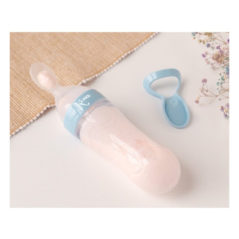 KioKids Biberon in silicone cucchiaio Contenitore per neonati bambi...