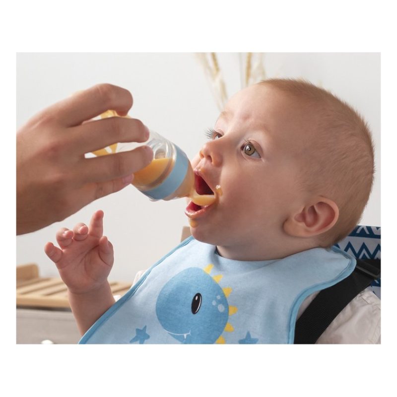 KioKids Biberon in silicone cucchiaio Contenitore per neonati bambi...
