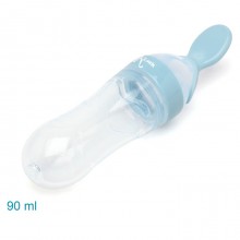 Biberon in silicone cucchiaio Contenitore per neonati bambini di alimentazione