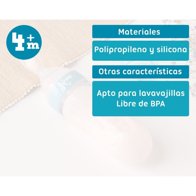 KioKids Biberon in silicone cucchiaio Contenitore per neonati bambi...