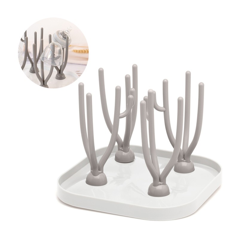 Scolabiberon Scola Biberon bottiglie Tettarelle Ciucci plastica per neonati 0m+