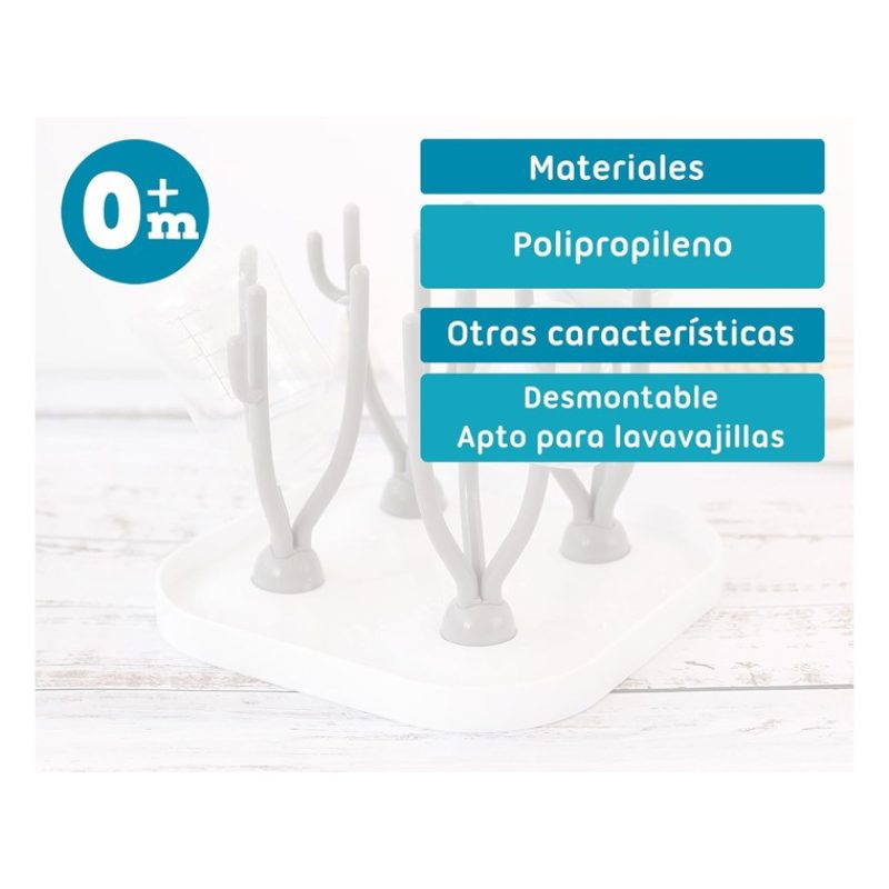 KioKids Scolabiberon Scola Biberon bottiglie Tettarelle Ciucci plas...