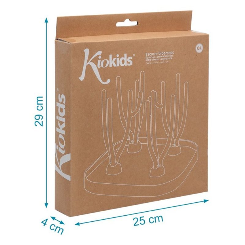 KioKids Scolabiberon Scola Biberon bottiglie Tettarelle Ciucci plas...