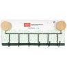 WeHome Appendiabiti a Parete 6 Ganci Attaccapanni da Muro bagno met...