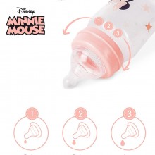 Biberon Bambini Disney Minnie anticolica da 360 ml DISNEY bimba BPA Free