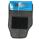 2 x Tappetini auto anteriore universali moquette battitacco tappeti 65x42 cm