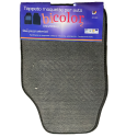 2 x Tappetini auto anteriore universali moquette battitacco tappeti 65x42 cm