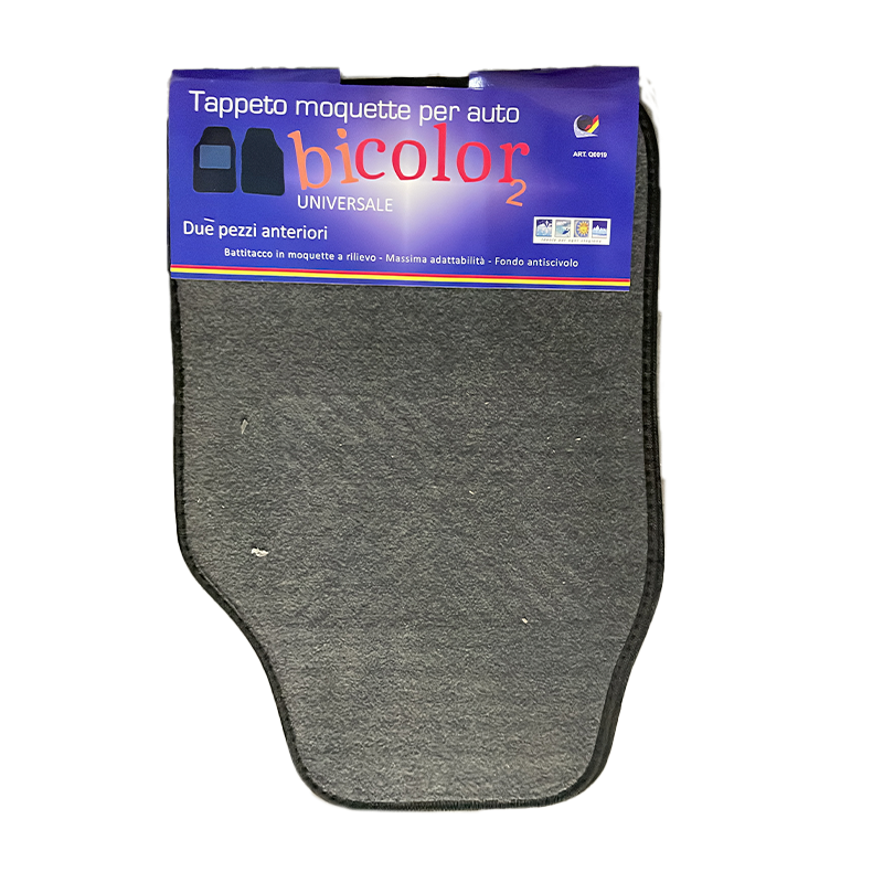 Tidierre srl 2 x Tappetini auto anteriore universali moquette batti...
