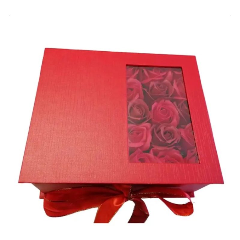 FGF Cofanetto Portagioielli Scatola Rosa Eterna regalo San Valentin...