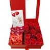 FGF Cofanetto Portagioielli Scatola Rosa Eterna regalo San Valentin...