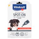 2 Confezioni 6 Pipette VITAKRAFT SPOT-ON Antipulci e Zecche Cani Taglia Media