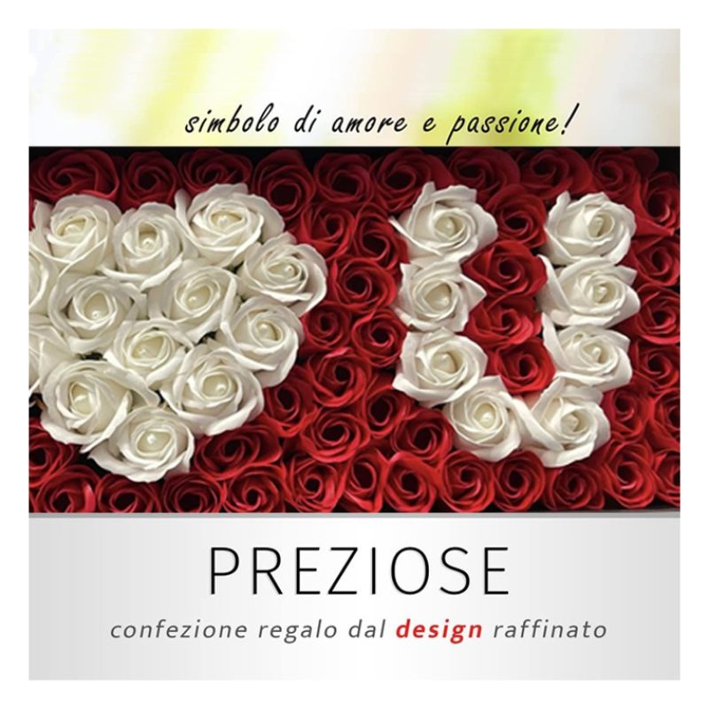 FGF Novità Box che si apre con rose scatola di fiori idea San Valen...