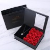 FGF Cofanetto Portagioie San Valentino Con Rose rosse Box di fiori ...