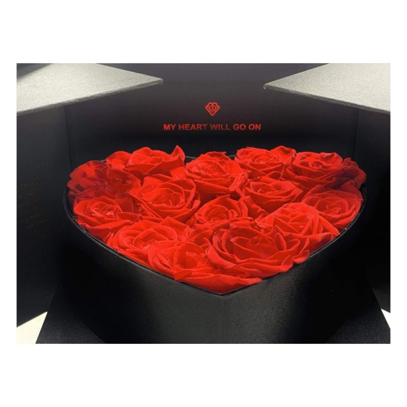 FGF Novità Box che si apre con rose scatola di fiori idea San Valen...