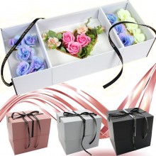 Regalo Romantico Scatola Box per san valentino I love U composizioni floreali