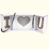 FGF Regalo Romantico Scatola Box per san valentino I love U composi...