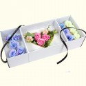 Regalo Romantico Scatola Box per san valentino I love U composizioni floreali