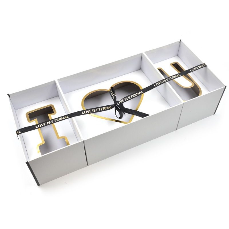 FGF Regalo Romantico Scatola Box per san valentino I love U composi...