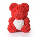 Orso Orsetto di Rose Orsacchiotto 35cm anniversario San valentino idea regalo