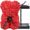 FGF Orsetto di rose artificiale idea regalo per anniversario san va...