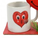 San valentino amore love Set 2 Tazzine da caffè espresso in ceramica mug regalo