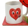 Due Esse San valentino amore love Set 2 Tazzine da caffè espresso i...