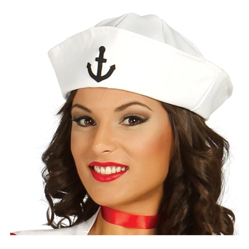 Guirca Costume Carnevale da Marinaia Donna Vestito Marinaretta Mari...