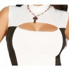 Guirca Costume suora sexy Carnevale Halloween abito vestito per adu...