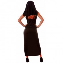 Costume suora sexy Carnevale Halloween abito vestito per adulti Donna S,M,L