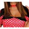 Guirca Costume topolina sexy Carnevale Halloween Minnie vestito abi...