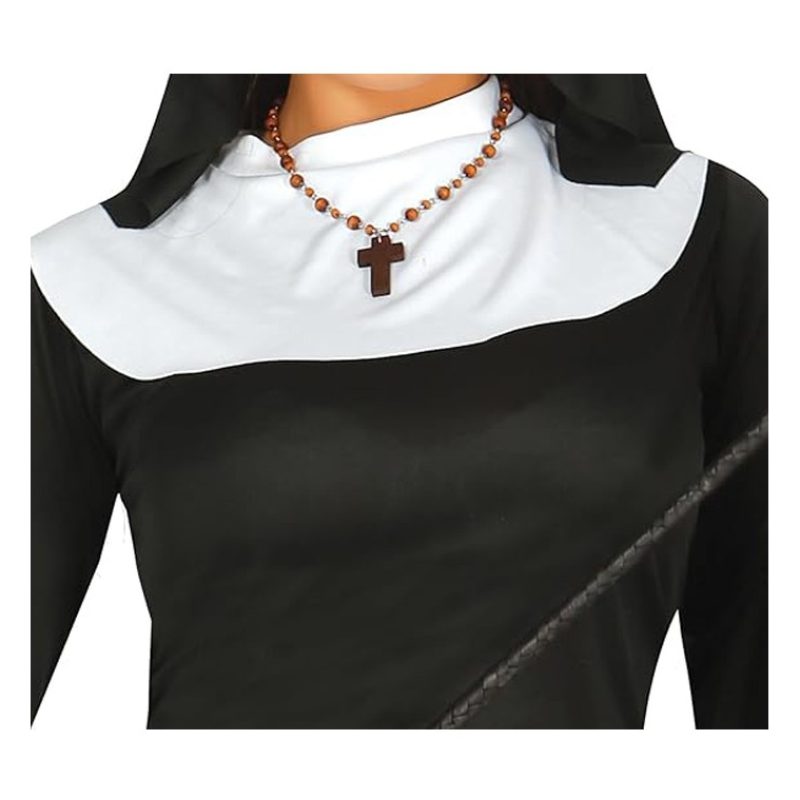 Guirca Costume suora sexy vestito Carnevale Halloween abito per adu...