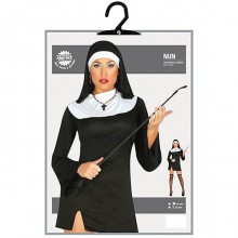 Costume suora sexy vestito Carnevale Halloween abito per adulti Donna S,M,L