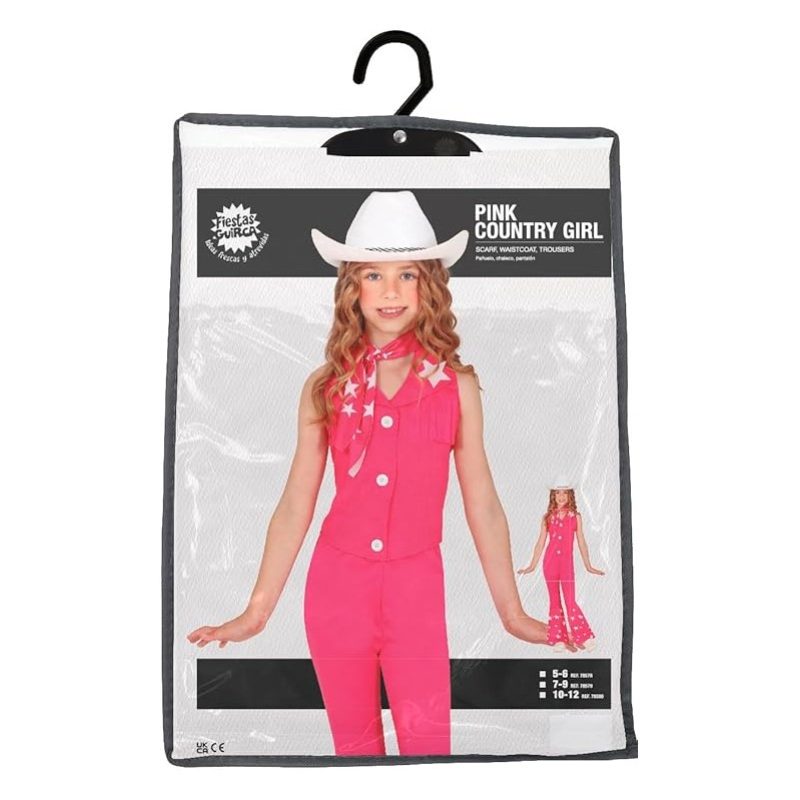 Guirca Costume cowgirl carnevale carnevale bambina stile barbie il ...