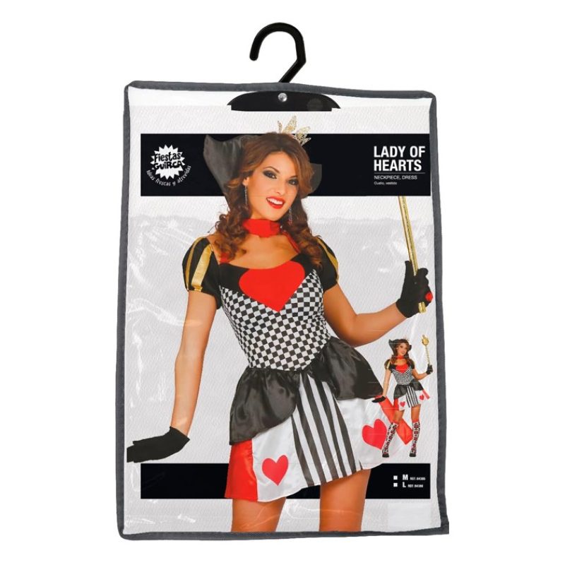 Guirca Costume vestito Regina Di Cuori donna sexy Travestimento car...