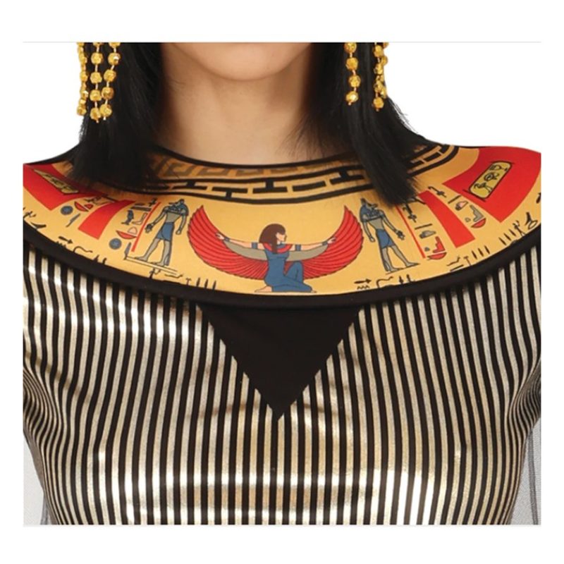 Guirca Costume Cleopatra carnevale egiziana vestito adulta regina e...