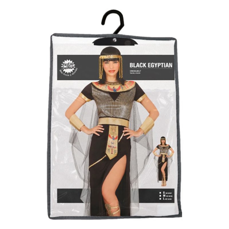 Guirca Costume Cleopatra carnevale egiziana vestito adulta regina e...