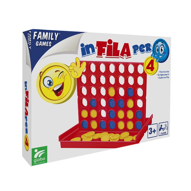 Globo Gioco In Fila Per 4 maxi gioco da tavolo società Bingo Globo ...