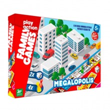 Gioco Megalopolis gioco da tavolo società Globo 2-4 giocatori bambini 5 anni +