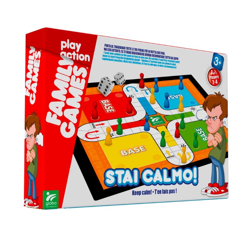 Globo Familygames Stai calmo gioco da tavolo società 2-4 giocatori ...