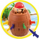 Gioco di società da tavolo pirata botte barile pop up giocattolo bambini +3 anni