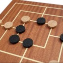 Scacchi Dama Tria - Gioco Società da Tavolo completo 3in1 Edizione Marca Stella