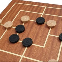 Scacchi Dama Tria - Gioco Società da Tavolo completo 3in1 Edizione Marca Stella