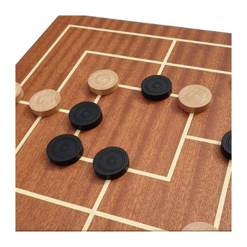 Edizione Marca Stella Scacchi Dama Tria - Gioco Società da Tavolo c...