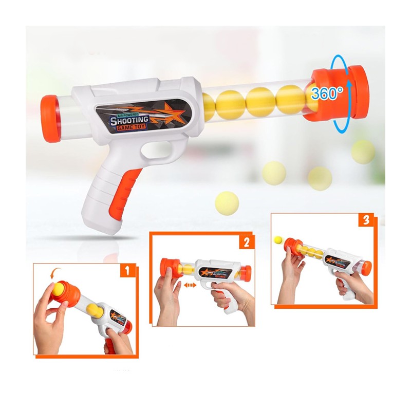 180 Munizioni In Schiuma EVA Per Pistole Giocattolo | Palline Morbide E Gusci Per Nerf | Accessori Per Bambini Da 6 Anni