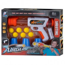 Pistola Giocattolo per Bambini con 8 Colpi Munizioni 2 Tiro Bersaglio obbiettivi