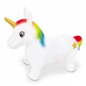 Unicorno Gonfiabile Cavalcabile Gioco Per saltare Rimbalzante Bambini 18m +