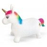Mondo Unicorno Gonfiabile Cavalcabile Gioco Per saltare Rimbalzante...